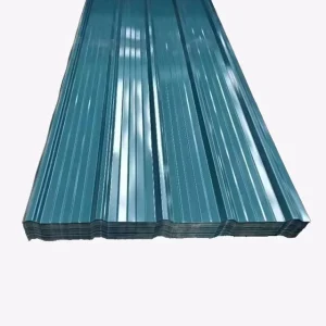0.15-1.2MM Custom Color Zinc 28 Gauge Corrugated Galvanized Sheet Gi Iron Roofing Sheet