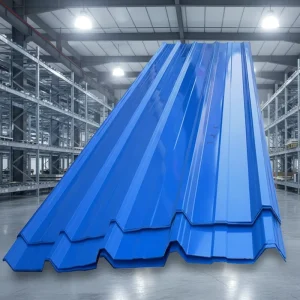 0.18mm~0.80mm Corrugated Steel Roofing Sheets Zinc Coated Metal Iron Building Material Cutting Welding Ketuo Brand DX51D Model