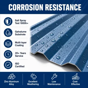 0.24mm Coated Metal Roof Tile PPCG Decorative Zinc Metal Roofs Coated Color Steel Sheet