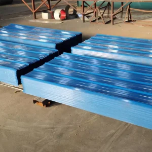 0.26 0.30mm Hard Galvanized Corrugated Roofing Sheet RAL Color Z30 Z40 Zero Spangle Welding Bending Cutting ISO 9001 GB