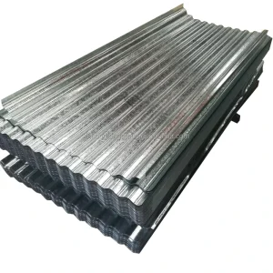 0.26mm CGI Corrugated Galvanized Iron Steel Sheet for Metal Roofing Tile