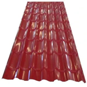 0.28mm 0.22mm 0.23mm 0.25mm Thick Hot Color Coated Steel Corrugated Sheet for Roofing