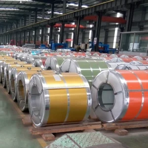 0.47mm PPGI Coil Supplier Gi Corrugated Prepainted Galvanized Steel PPGL Color Coated Roof Metal Sheet