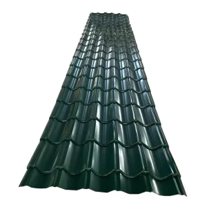Prepainted Galvanized Corrugated Plate Stainless Color Corrugated Plate Corrugated Steel Roofing Sheet