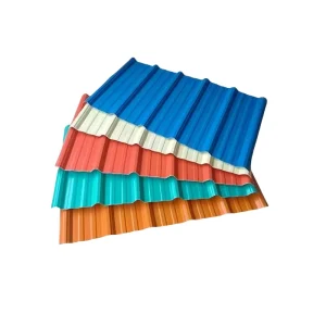 0.5-1mm Customized Aluminum Zinc Corrugated Prepainted Roof Sheets for USA Warehouse