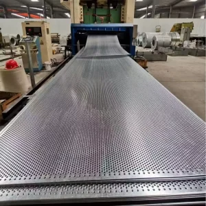 0.5mm 1mm Thickness Large Aluminum Punching Board 304 316 Stainless Steel Perforated Metal Sheet Mesh Sheet Metal Fabrication