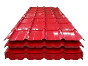 0.6mm Corrugated Board PPGI PPGL Color Painted Roof Panel Metal Steel Roofing Sheet