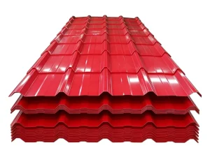 0.6mm Corrugated Board PPGI PPGL Color Painted Roof Panel Metal Steel Roofing Sheet