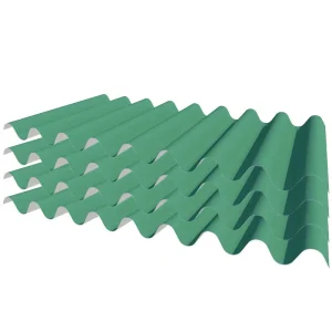 0.75mm Ibr Roof Glazed Tiles Roll Ridge Ppgi Metal Galvanised Steel Corrugated Roofing Sheets