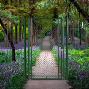 1 x 2m Metal Welded Wire Mesh Chain Link Fence Gates
