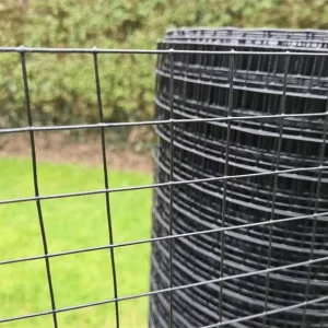 1.5m 1.8m PVC Plastic Coated Welded Wire Mesh for Garden Boundary and Vegetable Protection Outdoor Fence