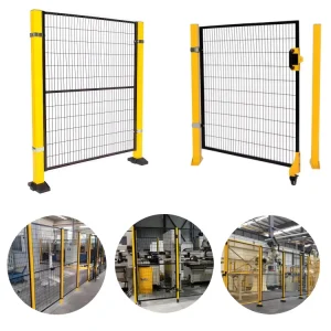 1.5m Custom-Size Heat-Treated Galvanized Steel Mesh Partition Fence Guardrail Safety Barrier