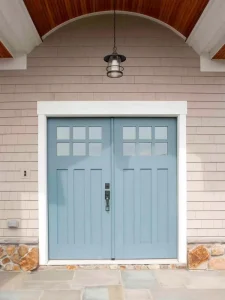 1.5mm Thick Galvanized Steel Fire Door Heavy Duty Reinforced Metal Door
