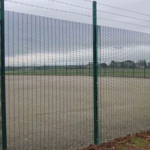 1.8-3 m Anti-Climb 358 High Security Steel Fence with 3D Modeling Powder Coating Factory Direct
