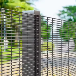 1.8-3m PVC-Coated 358 Welded Mesh Fence Panels Clear View Anti-Cut Anti-Climb