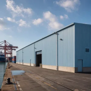 1000 Square Meter High Strength Steel Structure Warehouse Prefabricated Industrial Factory Storage Building