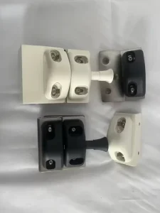 100x75mm SS316L Internal 90 Glass Latch GL 323 CNC Machined DIY Rust Resistant for 8 12mm Tempered Glass Gate Panel
