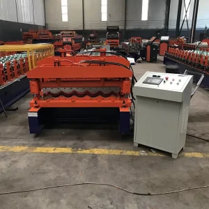 1010 Color Steel Building Material Hydraulic Wall Roof Panel Fully Automatic Glazed Tile Roll Forming Machine