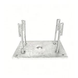 10×250×250 Custom High-Precision Cutting Hot-Dip Galvanized Anti-Corrosion Embedded Parts for Steel Structures