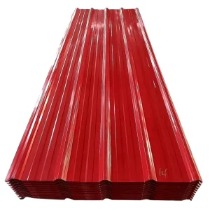 12 Feet Zinc Steel Corrugated Iron Sheet 0.4mm 0.5mm Metal Roofing Sheets Bending & Welding Processing Services