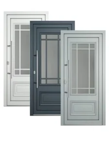 120 Minutes Fire Rated Steel Door Heavy Duty Industrial Metal Exit Door