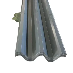 130mm Plate Height Metal Roof Panel 600mm Plate Width Galvanized Steel Deck KS BIS Certifications Welding Cutting Available