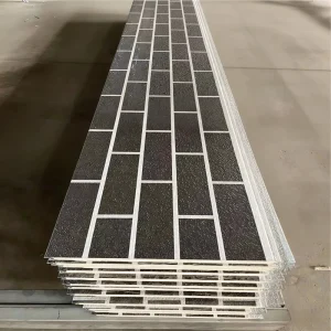 14 50 mm Polyurethane Foam Exterior Wall Aluminum PIR EPSS Sandwich Panel Insulation, Competitive Price Exterior Metal Wall Panel