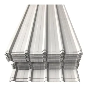 0.4mm 0.45mm 18 Gauge Colorful Steel Tile Galvanized Corrugated Sheet Metal For Roofing