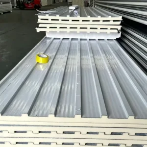 16 20 100mm Fireproof Brick Pattern Metal Siding Panels Exterior Wall Polyurethane Pu Sandwich Panels for Exterior Wall Cladding