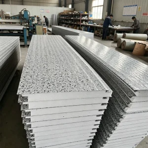 16*383 mm Steel Metal Exterior Decorative Panel for Residential Building Exterior Wall Cladding