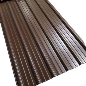 16 Feet Galvanized Steel Tin Roof Sheets Corrugated Metal Panels Gi Sheet Used of House Construction