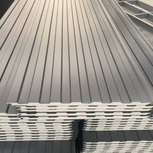 16 mm Thick PU Foam Insulated Wall Panel, Waterproof Exterior Wall Panel for Mobile Container House Exteriors