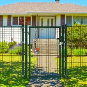 1×1.4m Weather-Resistant Steel 2D Garden Gates