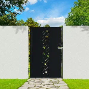 1×1.6m Customizable Laser-Cut Steel Gates