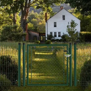 1x1m Customized Metal Welded Wire Mesh Chain Link Fence Gates