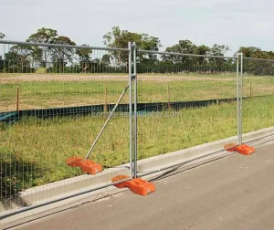 2.1×2.4m Australian Security Temporary Galvanized Steel Wire Fence
