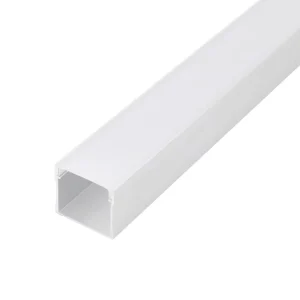 20*20mm Extrusions Aluminium Alloy LED Profile Light Endcaps for Indoor Design Lighting Silver Black LED Channel