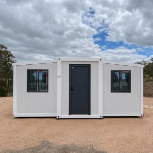 20Ft Expandable Container House Folding Mobile Prefab Home Steel Structure Affordable Living Accommodation Factory Price
