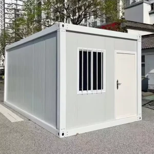 20ft Prefabricated Modular Accommodation Unit With Bathroom For Office On Site Of Construction Project
