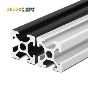 20x20mm Aluminium Extrusion Industrial Aluminium Profile V Slot Aluminium Profiles