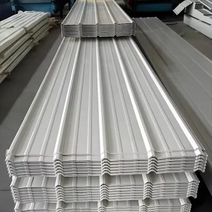 24 Gauge Galvalume Corrugated Roof Metal Roofing Sheet 0.4 0.5mm Custom Processing Services Including ASTM BIS TISI