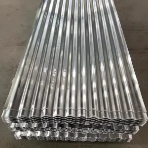 28 Gauge Zinc Metal Sheeting Galvanized PPGI Corrugated Roofing Sheets Used of House Construction