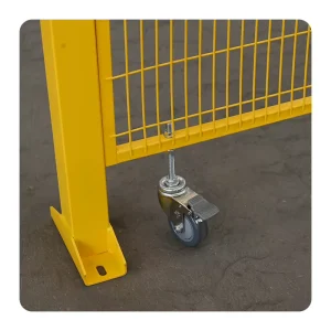 2m Heat-Treated Powder-Coated Metal Perimeter Security Fence for Garden Safety