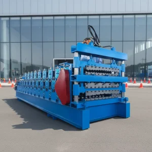 3 Layers Corrugating Iron Sheet Roll Forming Making Machine Ibr Roof Roll Forming Machine Metal Roofing Calamine Making Machine