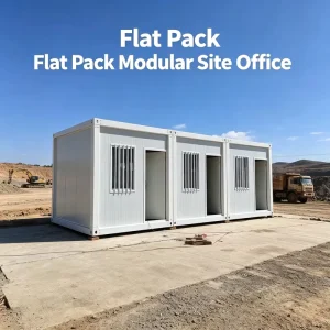 30 Year Life Galvanized Flat Pack Steel Frame Labor Camp Dormitory with Free Spare Parts for Large Scale Government Project