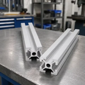 3030 4040 T Slot Aluminum Extrusion 6063 6061 T5 T6 Anodized Silver Finish Industrial Profiles