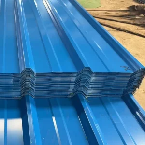 304/201 Stainless Steel Roof Wavy Color Steel Tile Wall Panel Stainless Steel Tile