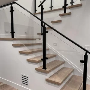 304 Stainless Steel & Aluminium Railings Satin Finish Handrails for Stairs Balconies Decks & Outdoor Use