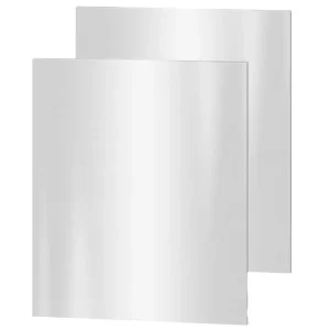 304 Stainless Steel Sheets 0.12 2.0mm Thickness Inch Metal Plates BA Surface Finish for Cookware Cutting Welding Bending