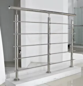 304 Stainless Steel Traditional Railing Handrail Post Balcony Deck Stair Mirror Finish Rust/Water Resistant Factory Direct OEM